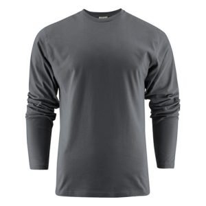 Printer Active Wear Heavy Long Sleeve T-Shirt