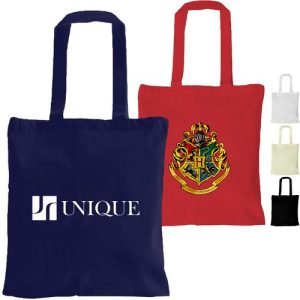 7 oz. Medium Weight Cotton Canvas Tote Bag W/ Bottom Gusset (11"x 13")
