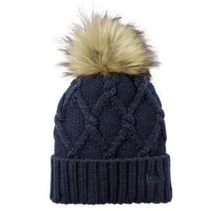 Faux Fur Pom Beanie