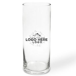Customizable Clear Glass Vase