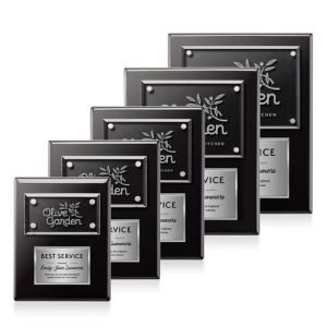Gossamer Plaque - Black/Silver