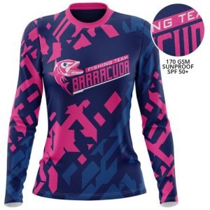 Women 170 GSM Sunproof SPF 50+ Long Sleeve Fishing T-Shirt