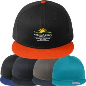 Flat Bill Snapback Cap