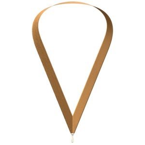 Metallic Bronze Neckband Quick Clip (7/8" x 34")
