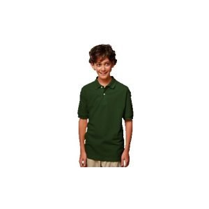 Youth Short Sleeve Pique Polo Shirt