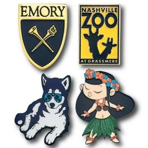 3/4" Die Struck Soft Enamel Lapel Pin