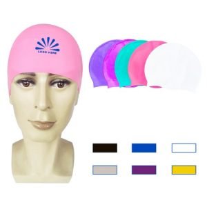 Tasteless Waterproof Silicone High Bounce Swimming Cap