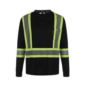 Adult Long Sleeve Hi-Vis T-Shirt