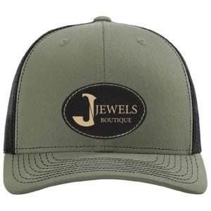 Richardson 112+ R-FLEX Adjustable Trucker Hat w/Leatherette Adhesive Patches or Embroidery