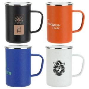 22 oz Enamel-Lined Iron Mug