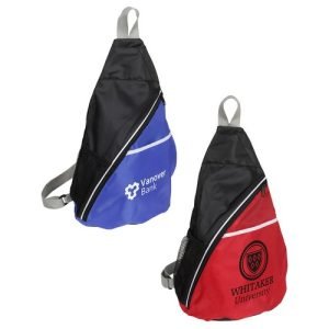 Busy Day Polyester Sling Backpack
