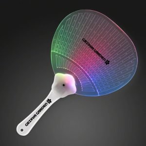 Custom Flashing Fancy Fan LED Lights - Domestic Imprint