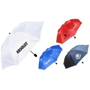 Foldable Umbrella - 40" Arc and Folds Into Compact 13"