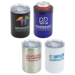 12 oz Vacuum Insulated Stainless Steel Tumbler + Can Cooler