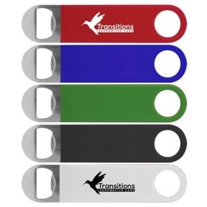 Vinyl Wrapped Paddle Bottle Opener