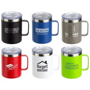 14 oz Copper-Coated Powder-Coated Insulated Mug
