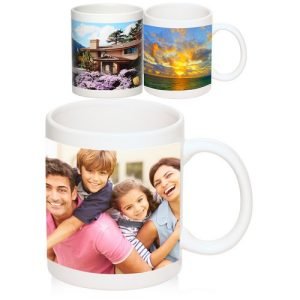 11 Oz. Full Color Glossy Photo Mugs