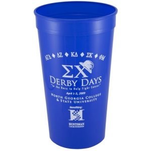 22 Oz. Smooth Wall Plastic Stadium Cup