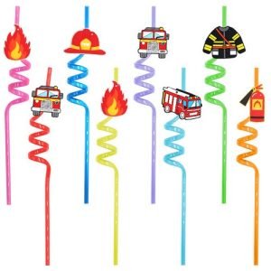 10 3/5" Custom PVC Reusable Collapsible Silly Straw Medallion