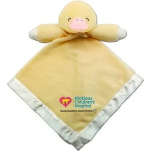 Yellow Duck Baby Blanket