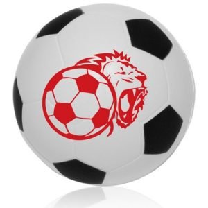 Soccer Ball shaped Stress Reliever Custom Logo Stress Balls