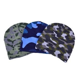 Camo Short Knit Beanie